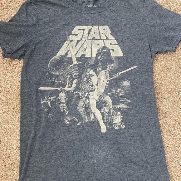 Star Wars Other - Star Wars Gray Graphic T-Shirt Small